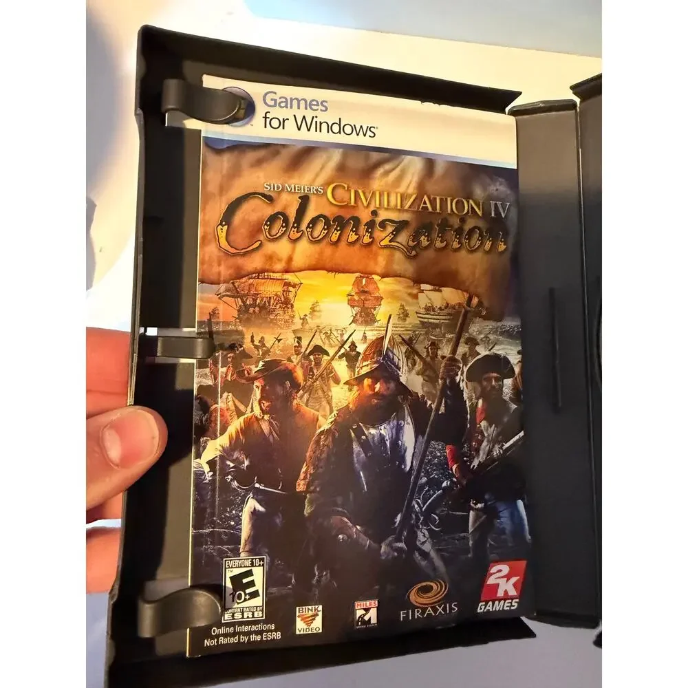 Sid Meier's Civilization IV: Colonization - PC CD Computer Game, Complete!